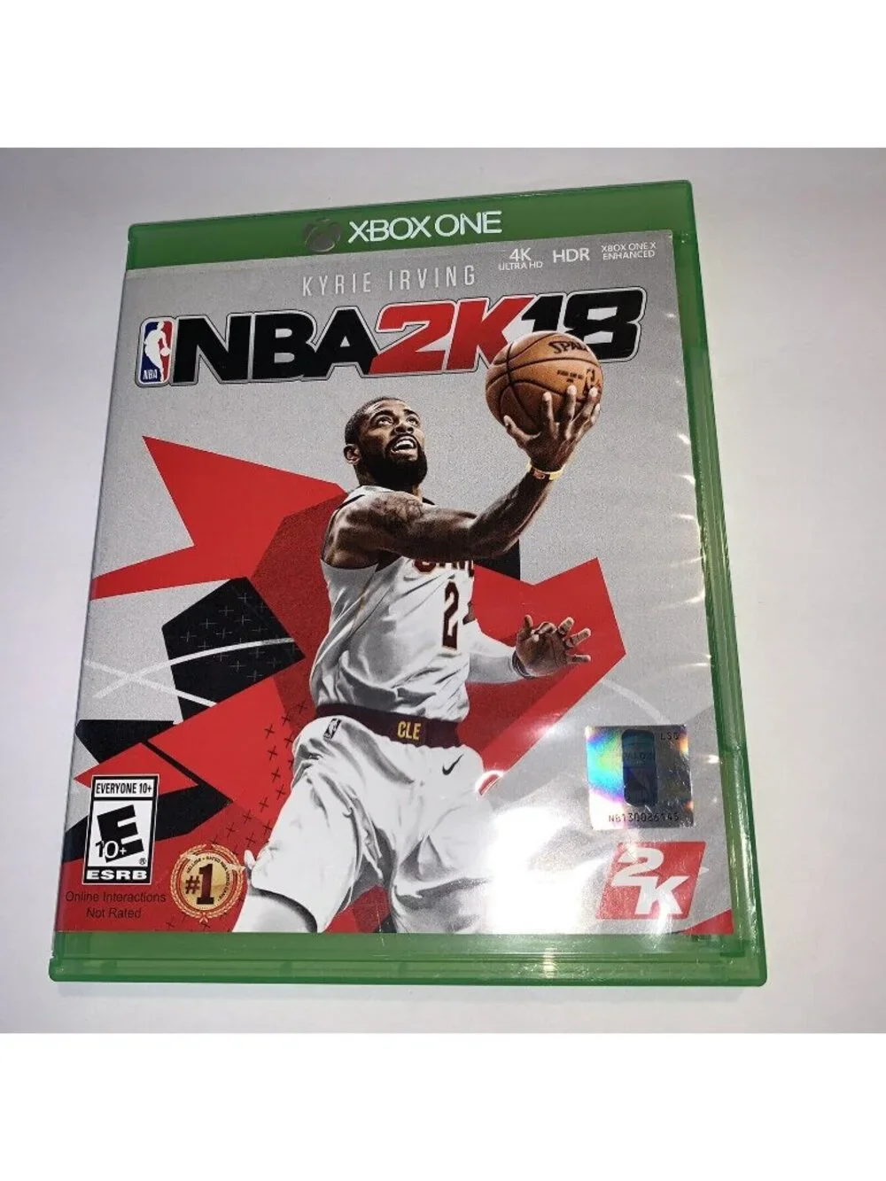 NBA 2K18 Xbox One Game Kyrie Irving Cover 4K Ultra HD HDR